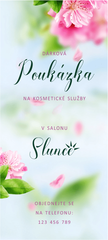 Dárkové poukázky 2