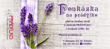 Dárkové poukázky 4